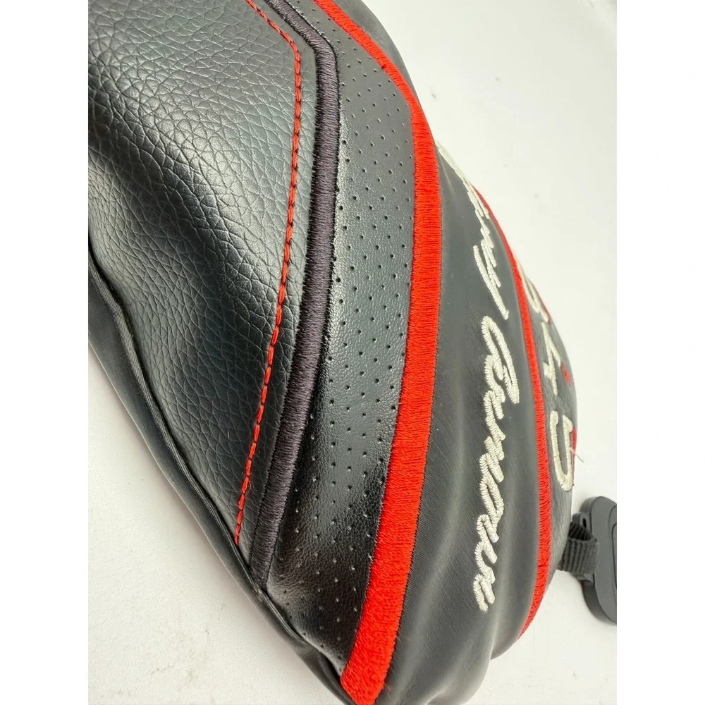 Tommy Armour 845 Fairway 3 Wood Golf Headcover | Black, Red, & White | GREAT!
